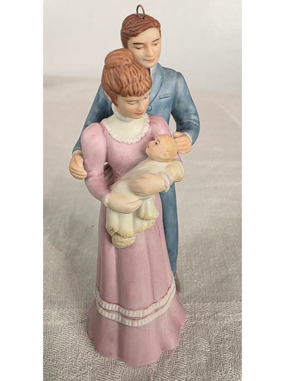 Vtg Hallmark 1998 "New Arrival" Keepsake Ornament Porcelain 4" Tall Original Box